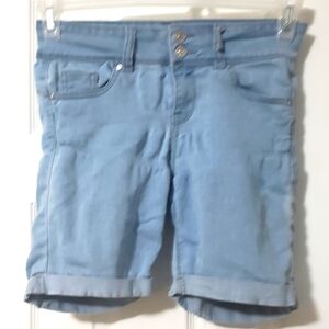 Forever 21 Light Blue Jean Shorts